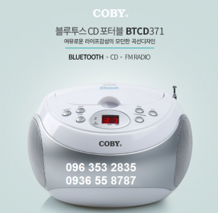 Đài học ngoại ngữ Hàn Quốc COBY BT-CD371