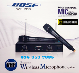 Micro không dây Bose WR -208 giảm giá cực sốc