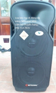 Loa Kéo Tay Di Động Mitsunal M66 (2 bass 30cm)