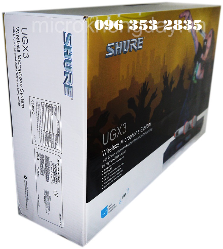 micro Shure UGX3
